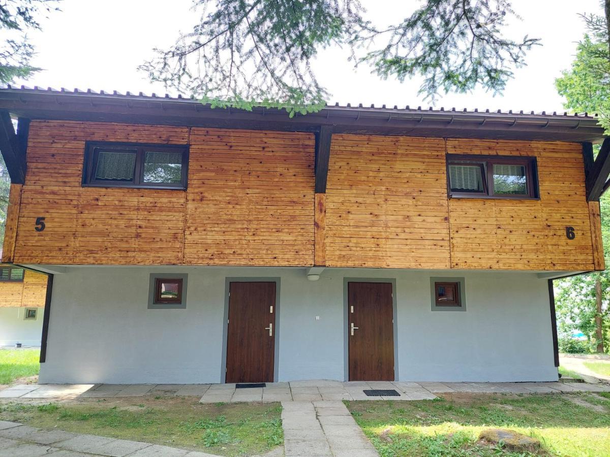 Osrodek Wypoczynkowy " Bieszczady" Otel Myczkowce Dış mekan fotoğraf