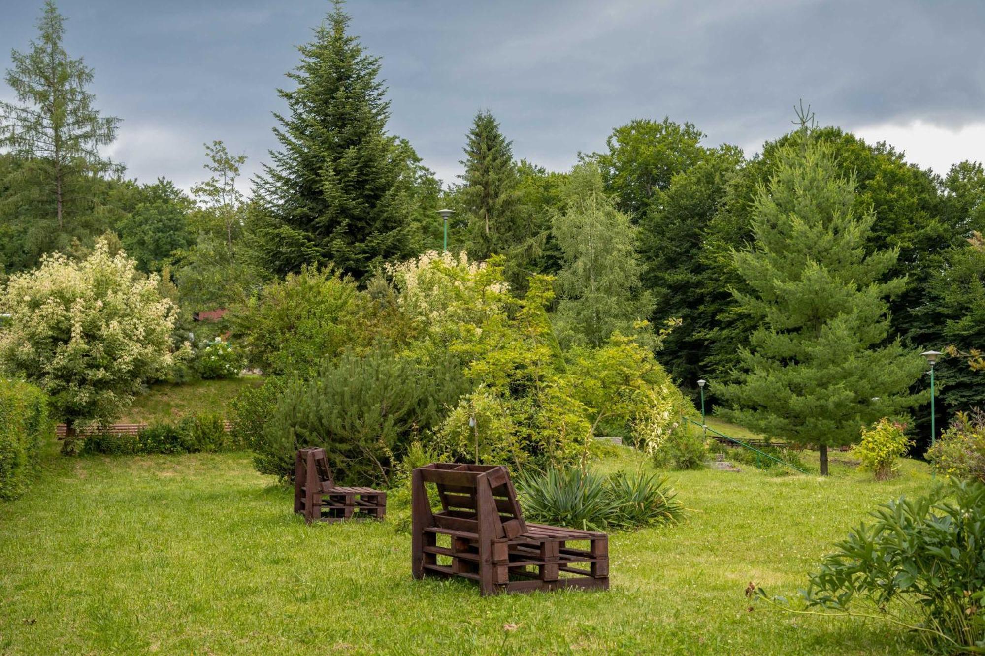Osrodek Wypoczynkowy " Bieszczady" Otel Myczkowce Dış mekan fotoğraf