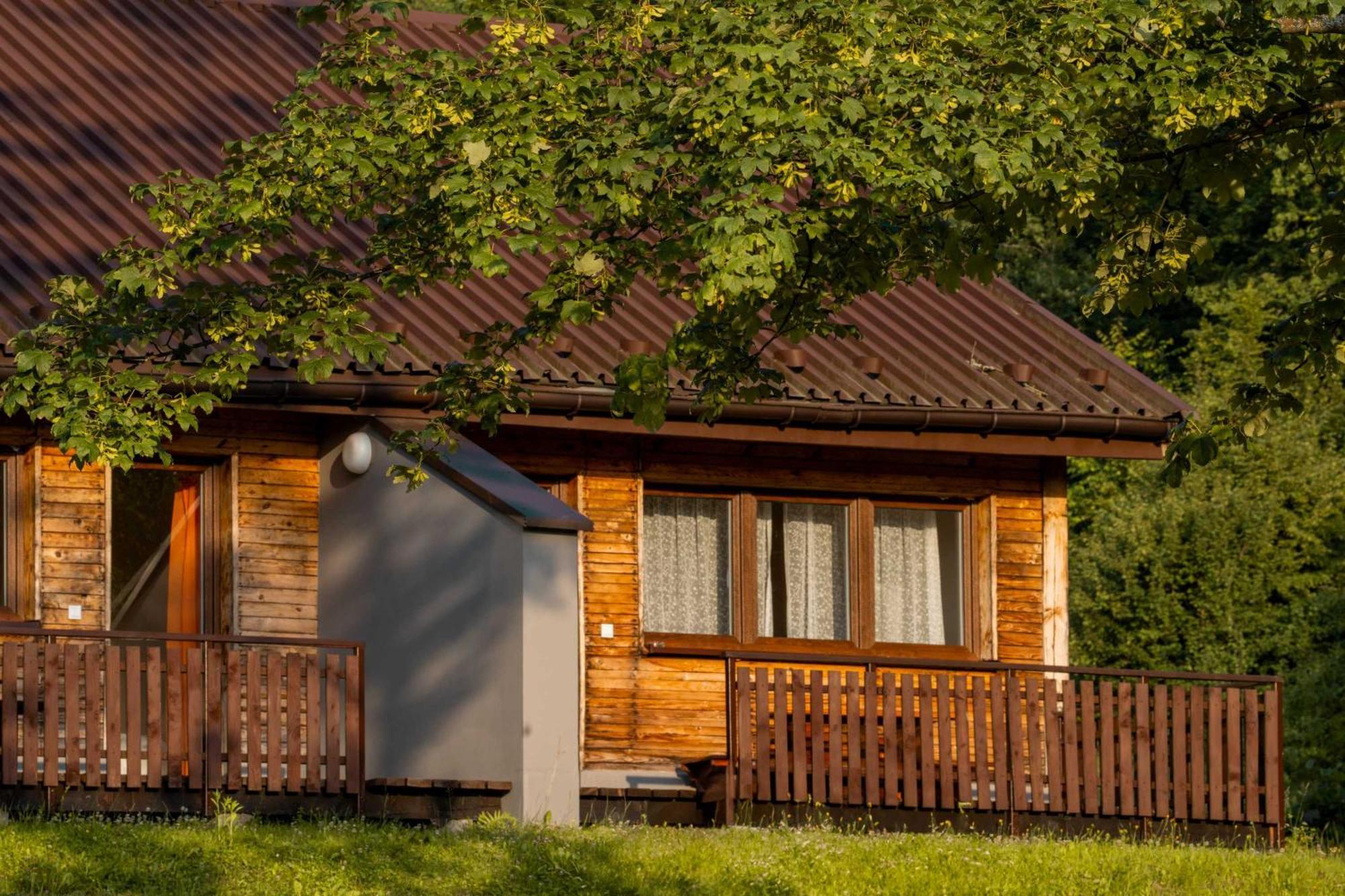 Osrodek Wypoczynkowy " Bieszczady" Otel Myczkowce Dış mekan fotoğraf